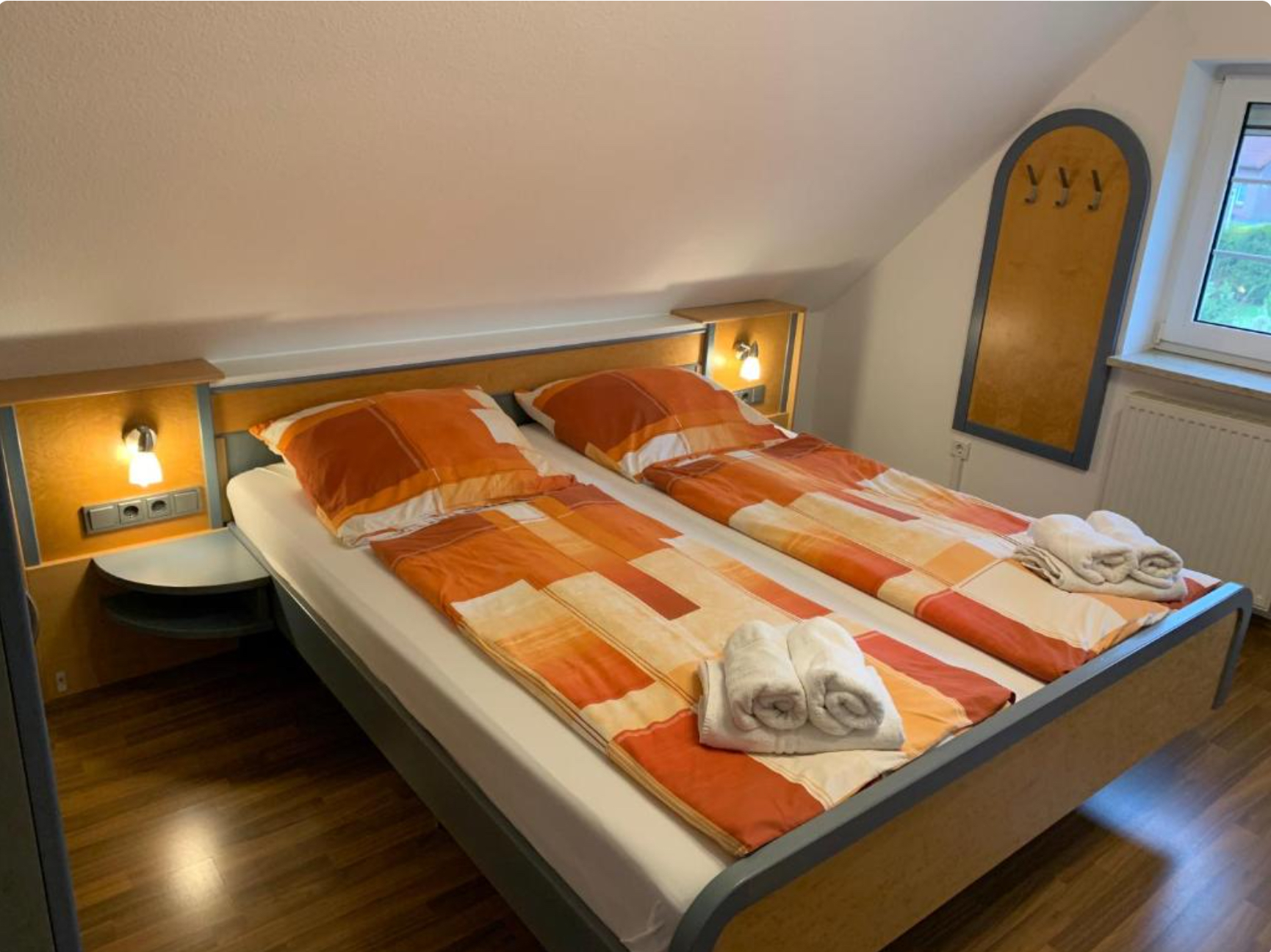 Schlafzimmer Ferienhaus Schonerweg 9